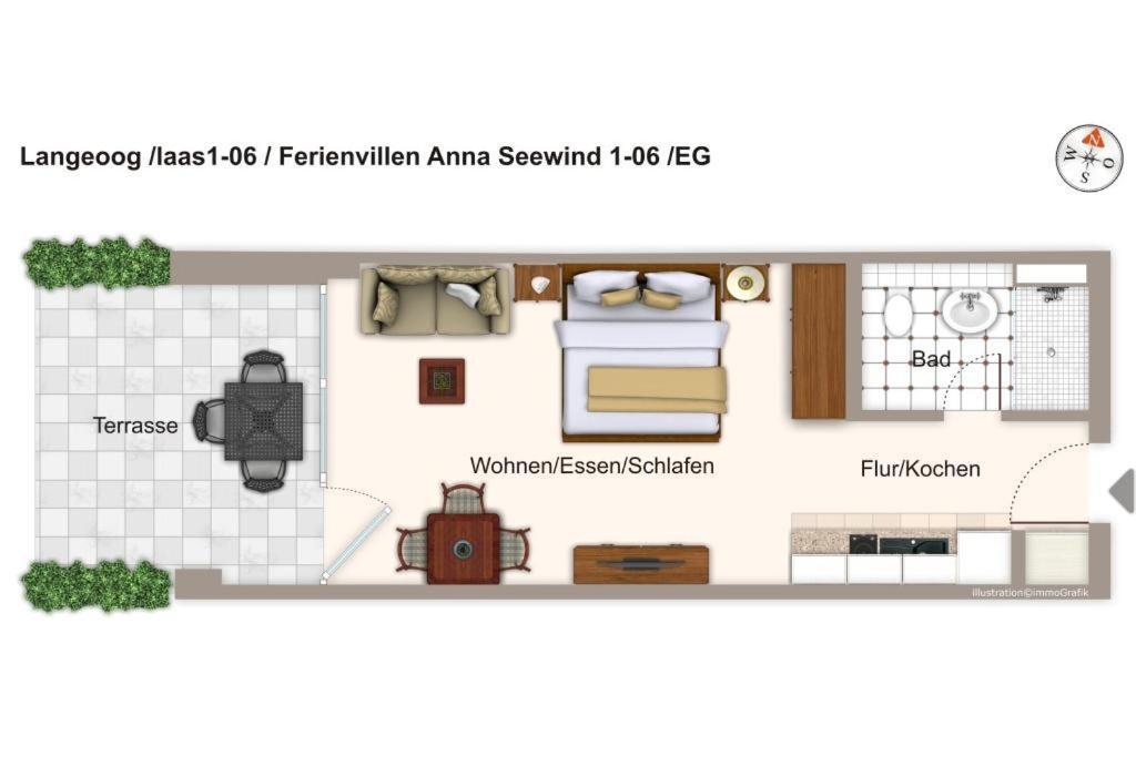 Apartmentvilla Anna See Apartmentvilla Anna See 1-06 Langeoog Zewnętrze zdjęcie